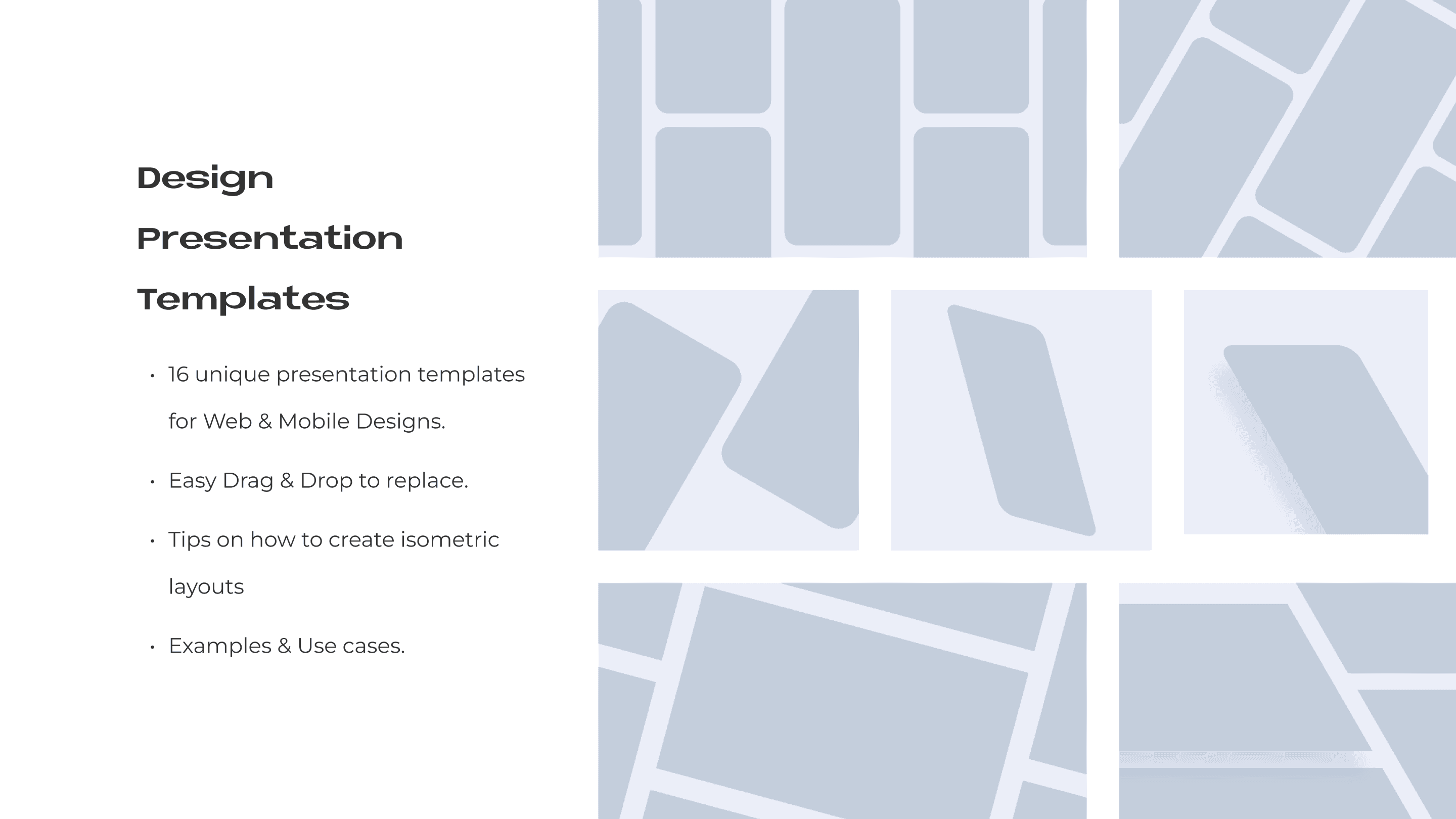 Design presentation templates resource cover