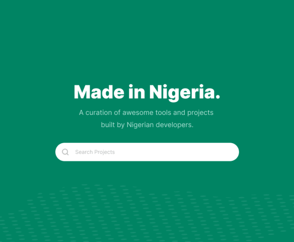 A cover image for Made In Nigeria